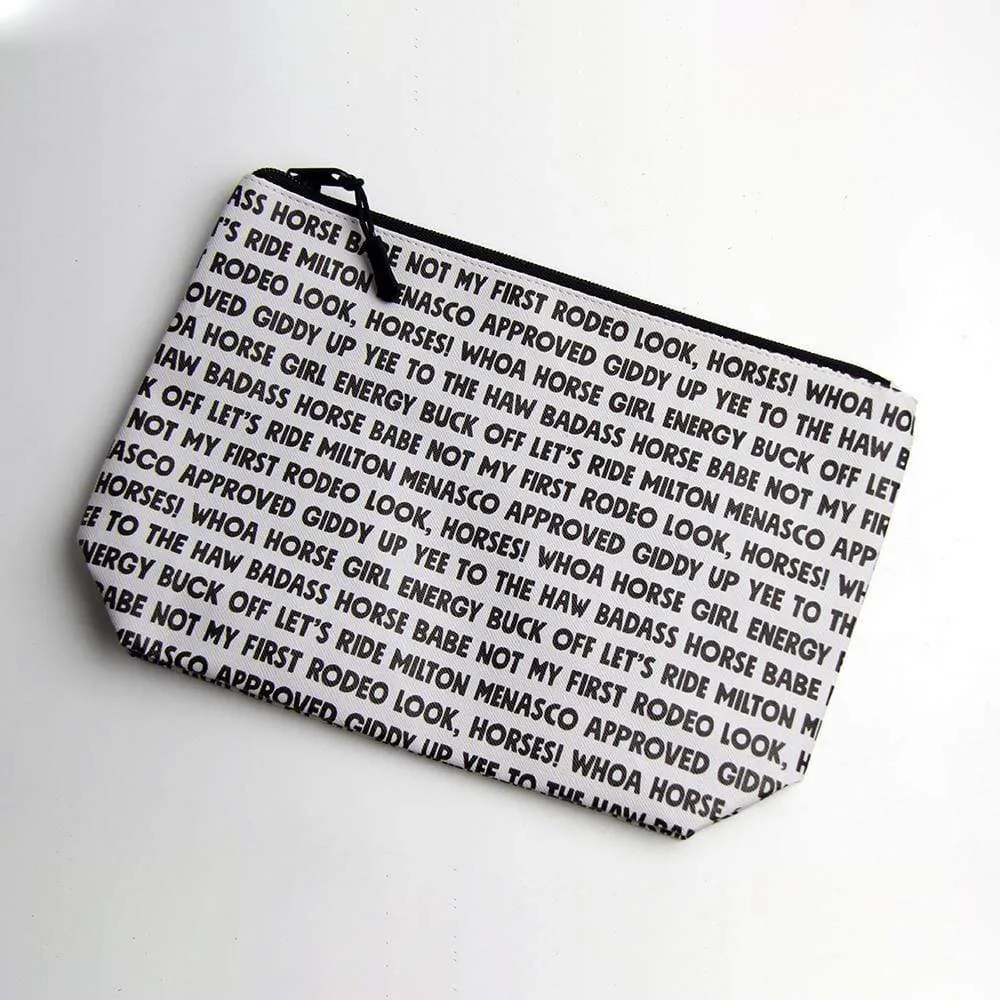 Horse Sayings Tote Bags