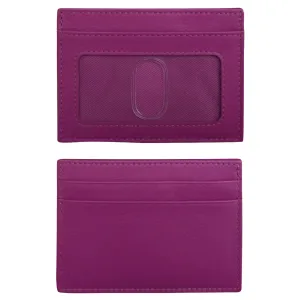 ID/CC Holder with RFID Blocking Lining in Orchid