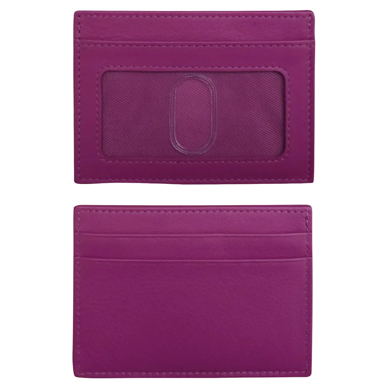 ID/CC Holder with RFID Blocking Lining in Orchid