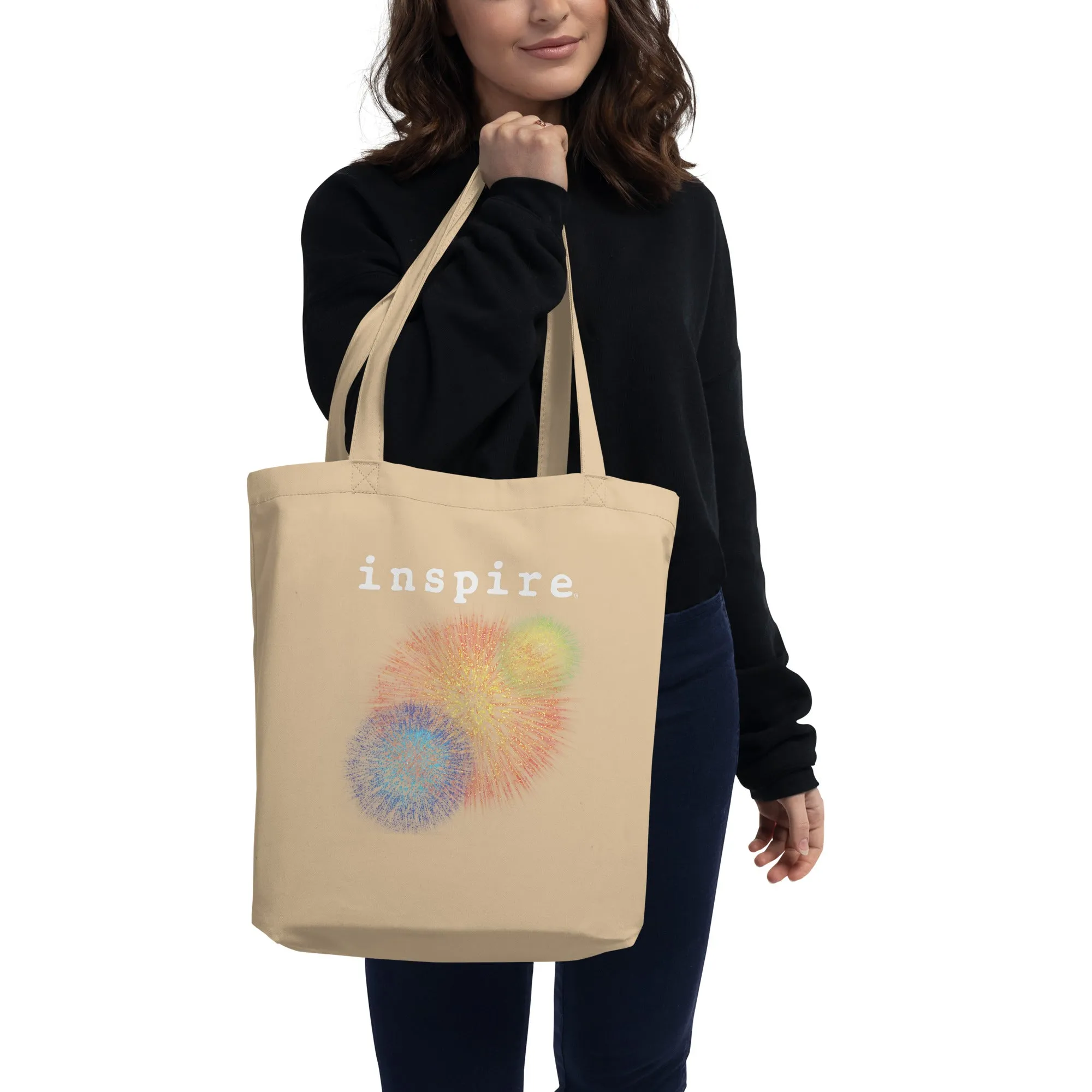 inspire Firework Eco Tote Bag