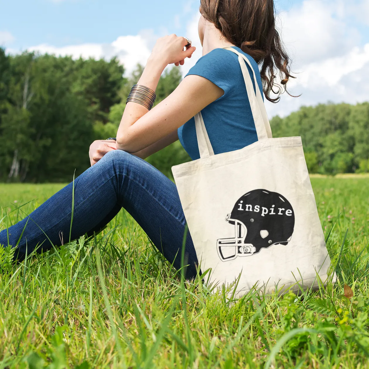 inspire Football Eco Tote Bag