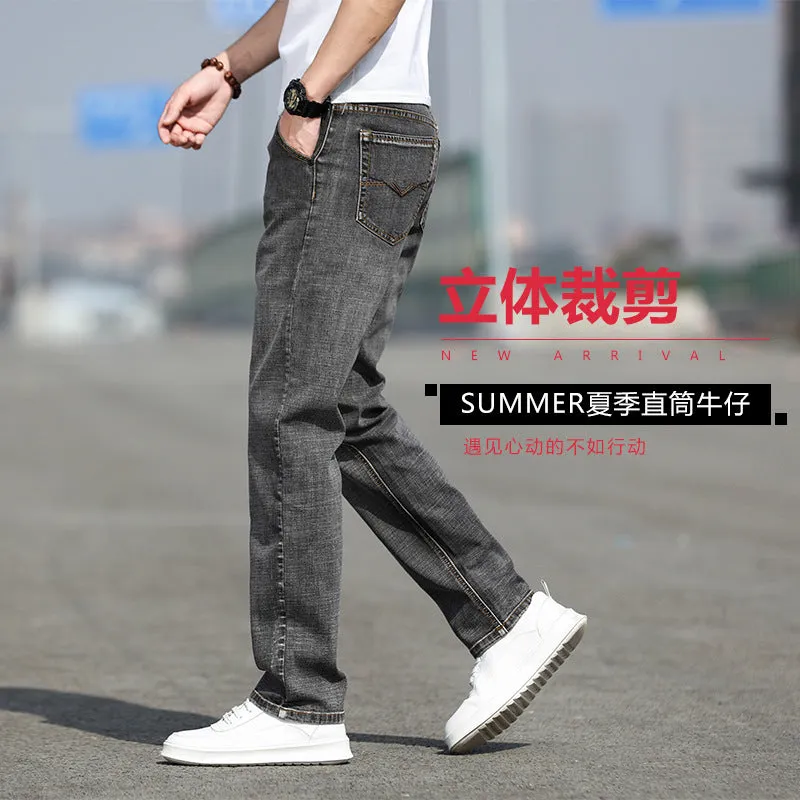 INSTOCK-Jeans men's loose straight-leg men's trousers high-end