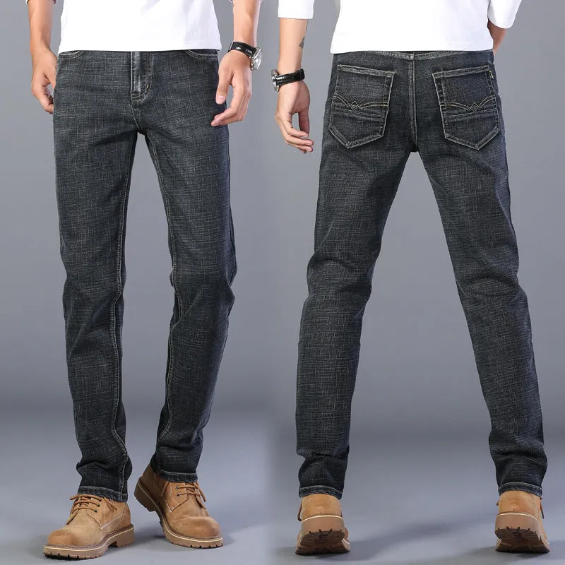 INSTOCK-Jeans men's loose straight-leg men's trousers high-end