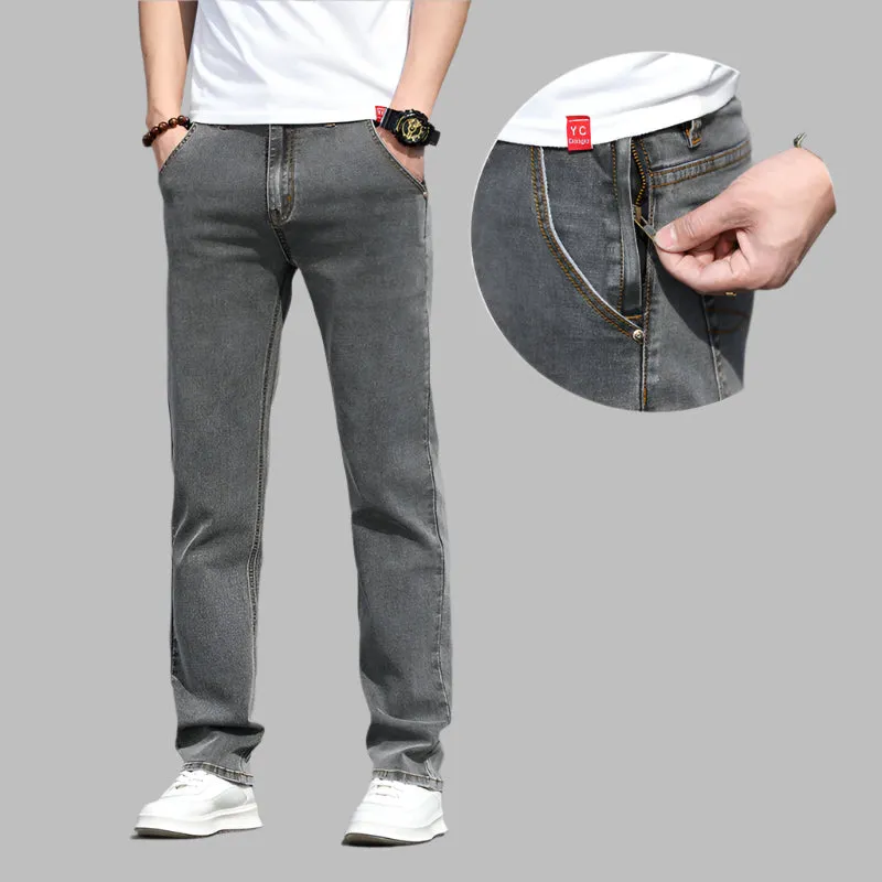 INSTOCK-Jeans men's loose straight-leg men's trousers high-end