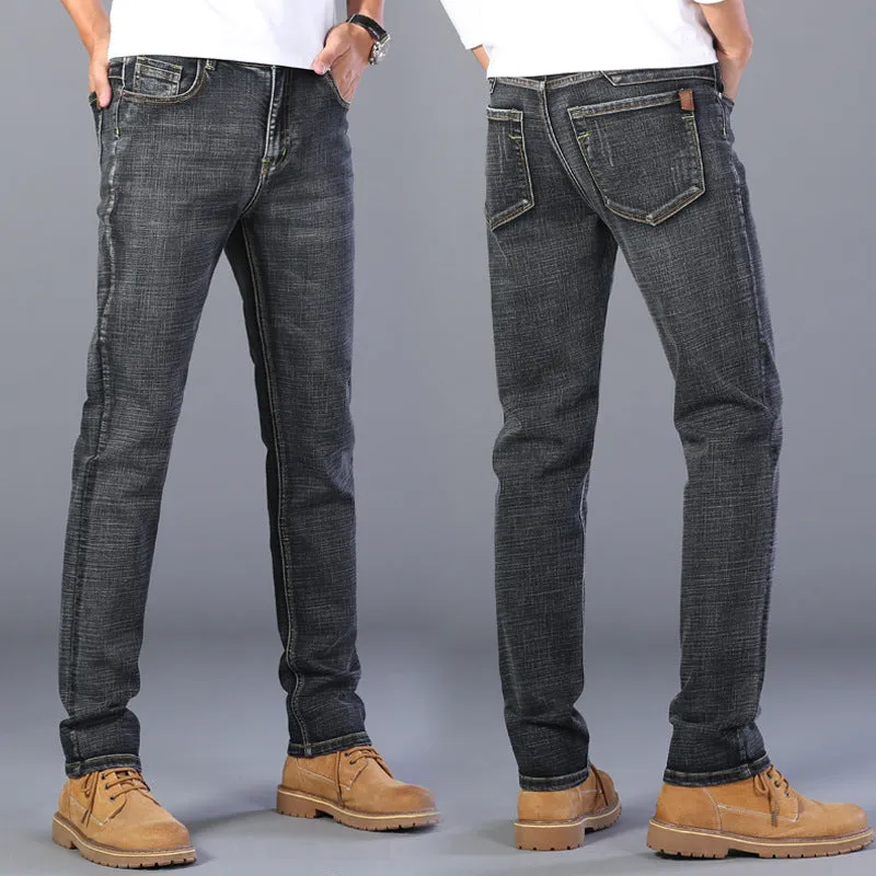 INSTOCK-Jeans men's loose straight-leg men's trousers high-end