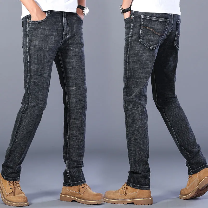 INSTOCK-Jeans men's loose straight-leg men's trousers high-end