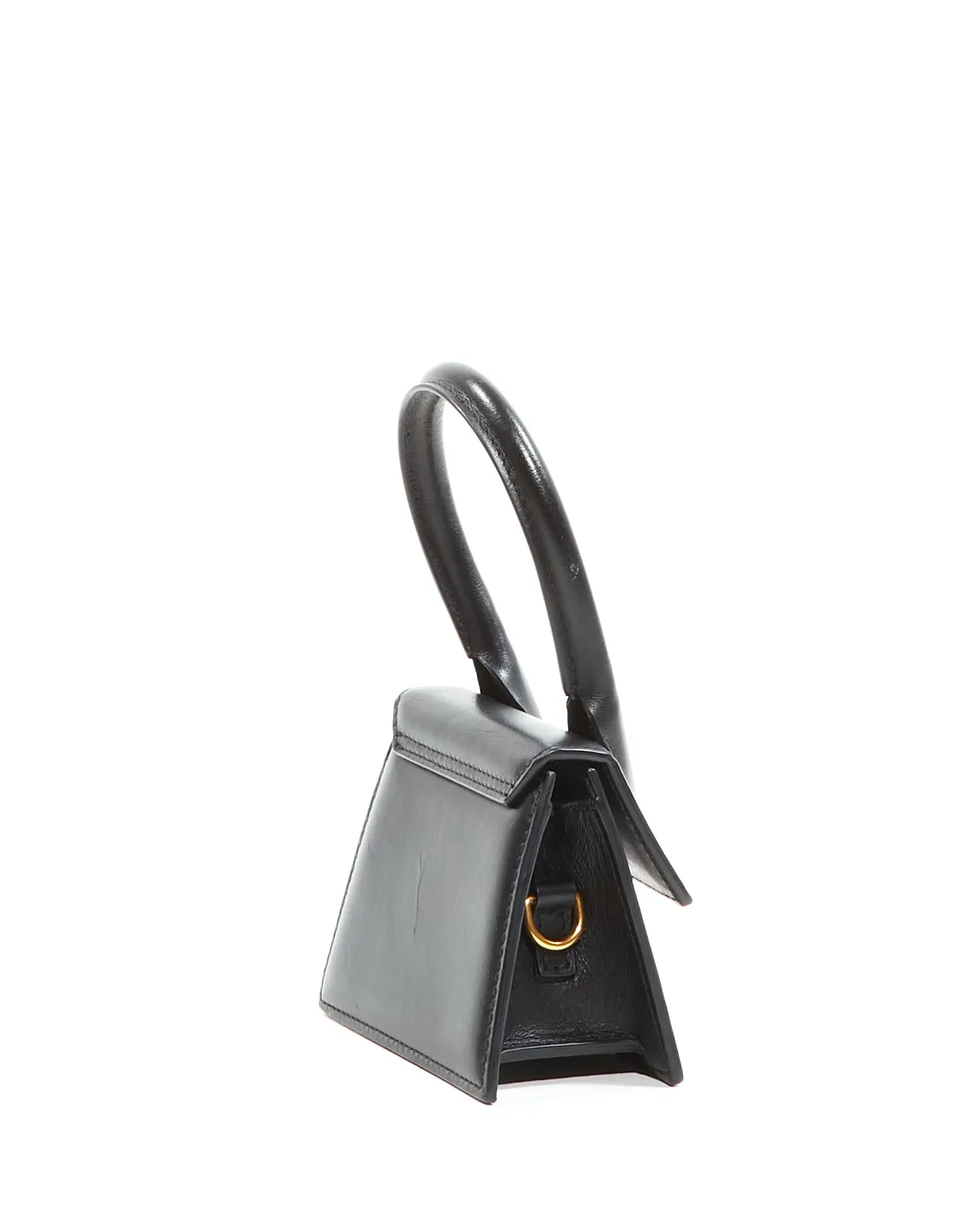 Jacquemus Black Leather Mini Chiquito Bag