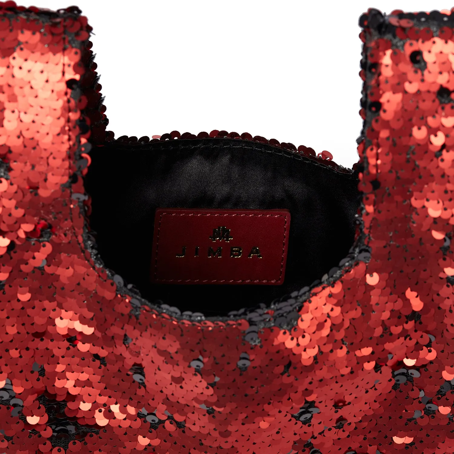 Jade In Red/ Black Sequin