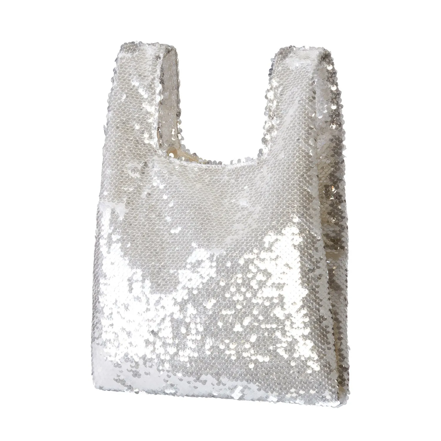 Jade In White Sequin