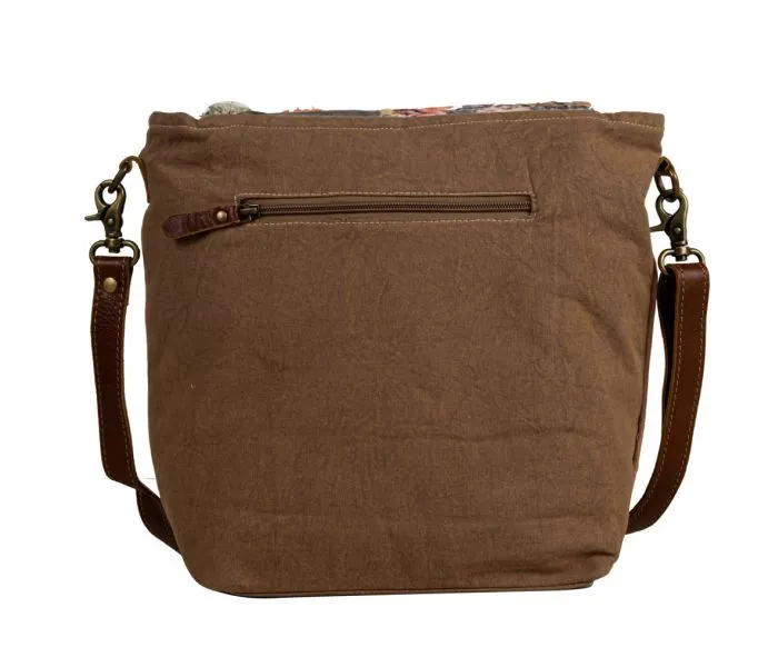 Just Like Home Accent Stitch Shoulder Bag