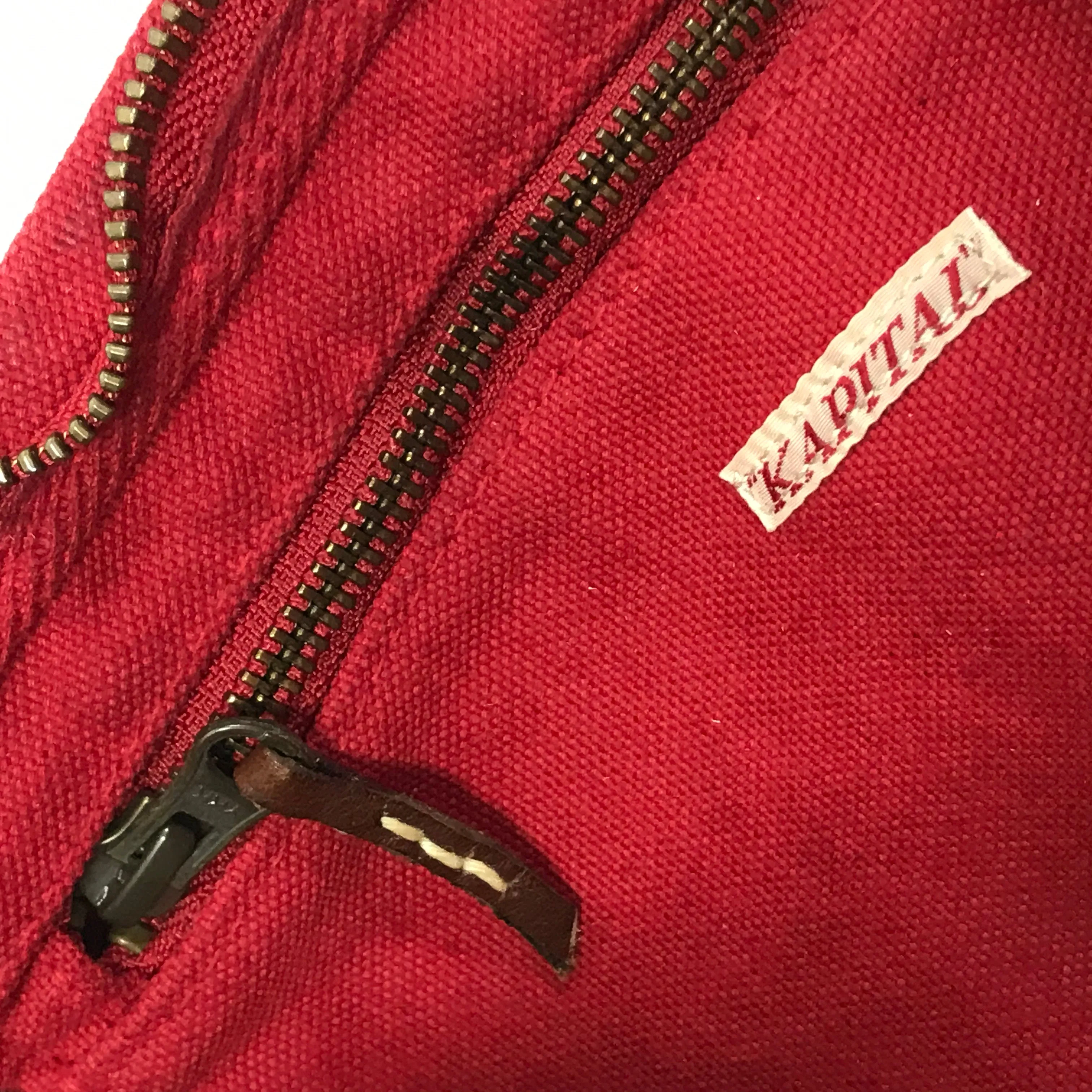 Kapital Duck Cotton Canvas Snufkin Waist Bag