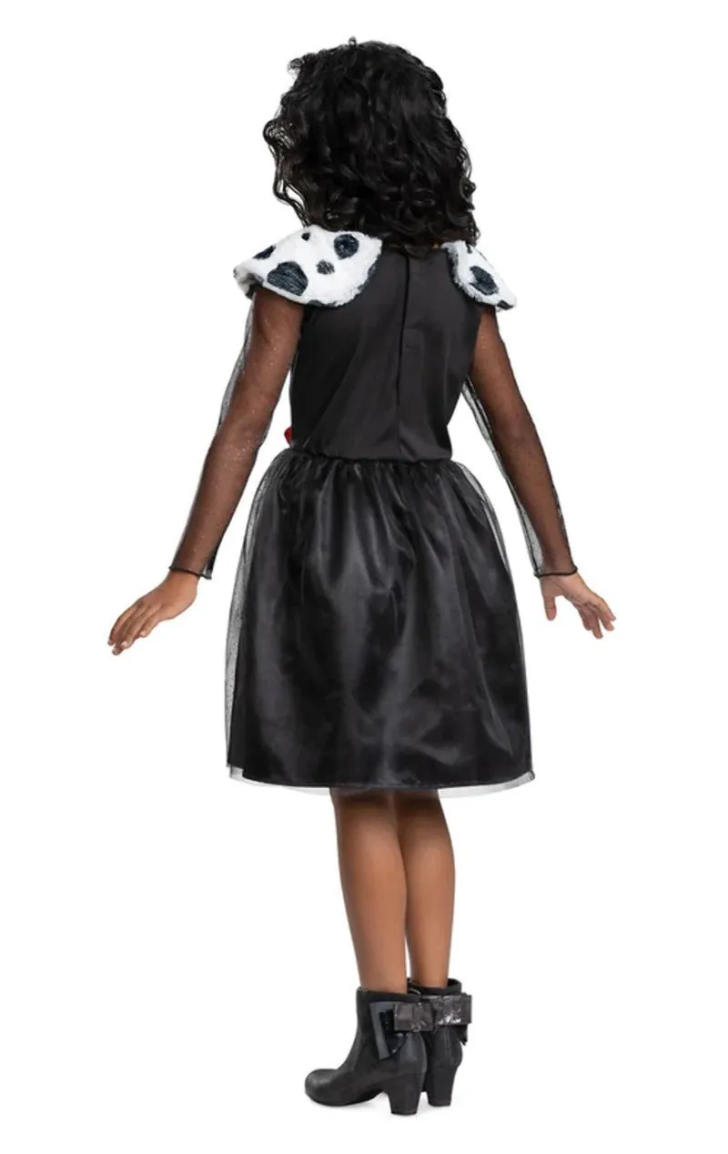 Kids Villains Cruella De Vil Classic Costume