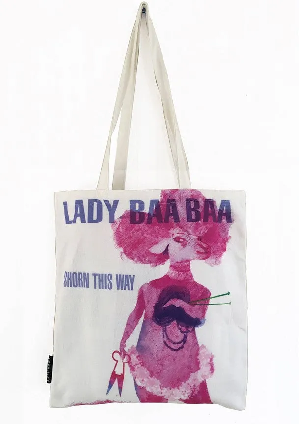 Lady BaaBaa Tote Bag