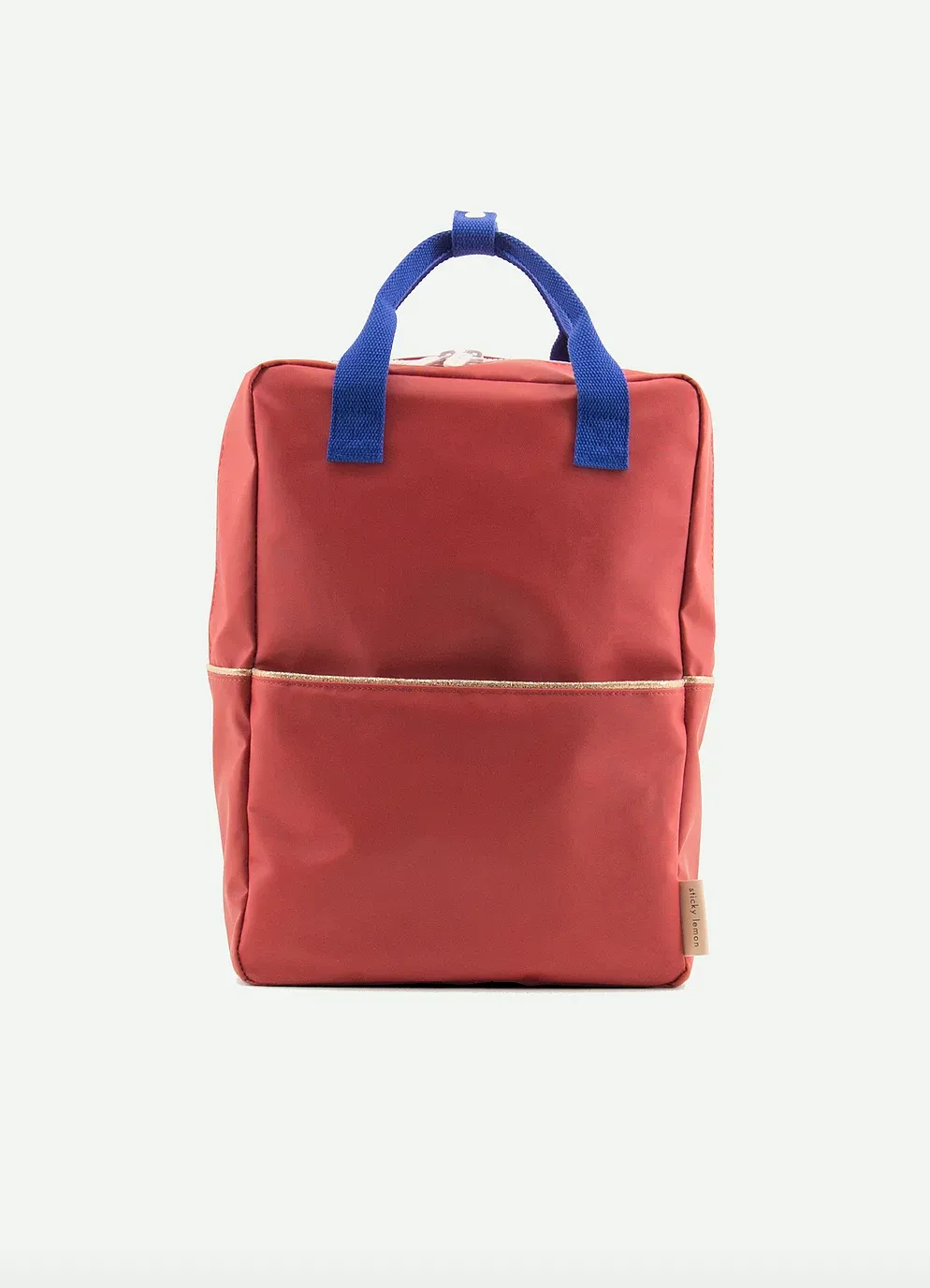 Large Backpack Glitter - Faded Red