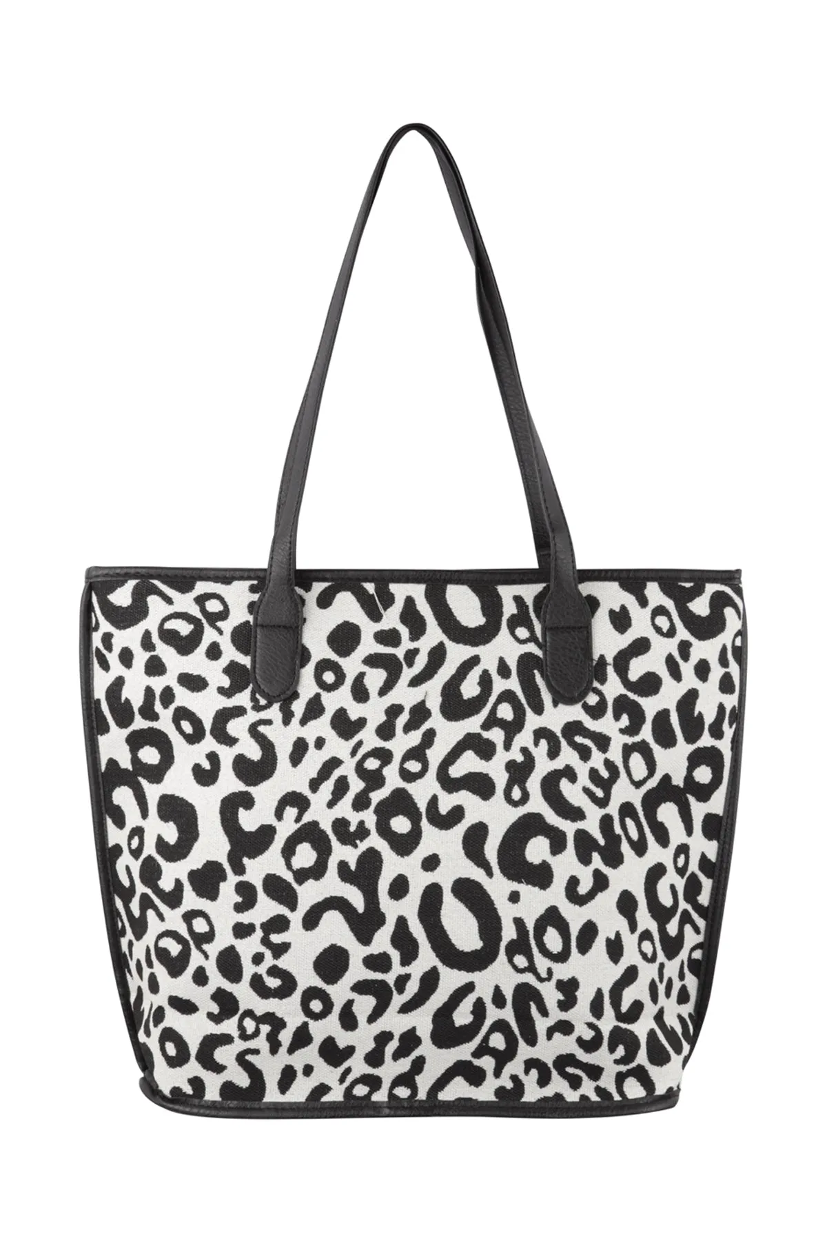 LEOPARD PRINT TOTE BAG