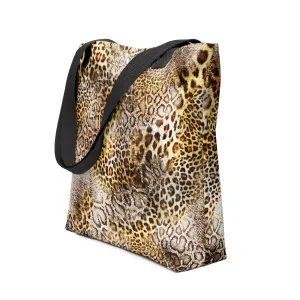 Leopard Python Tote bag