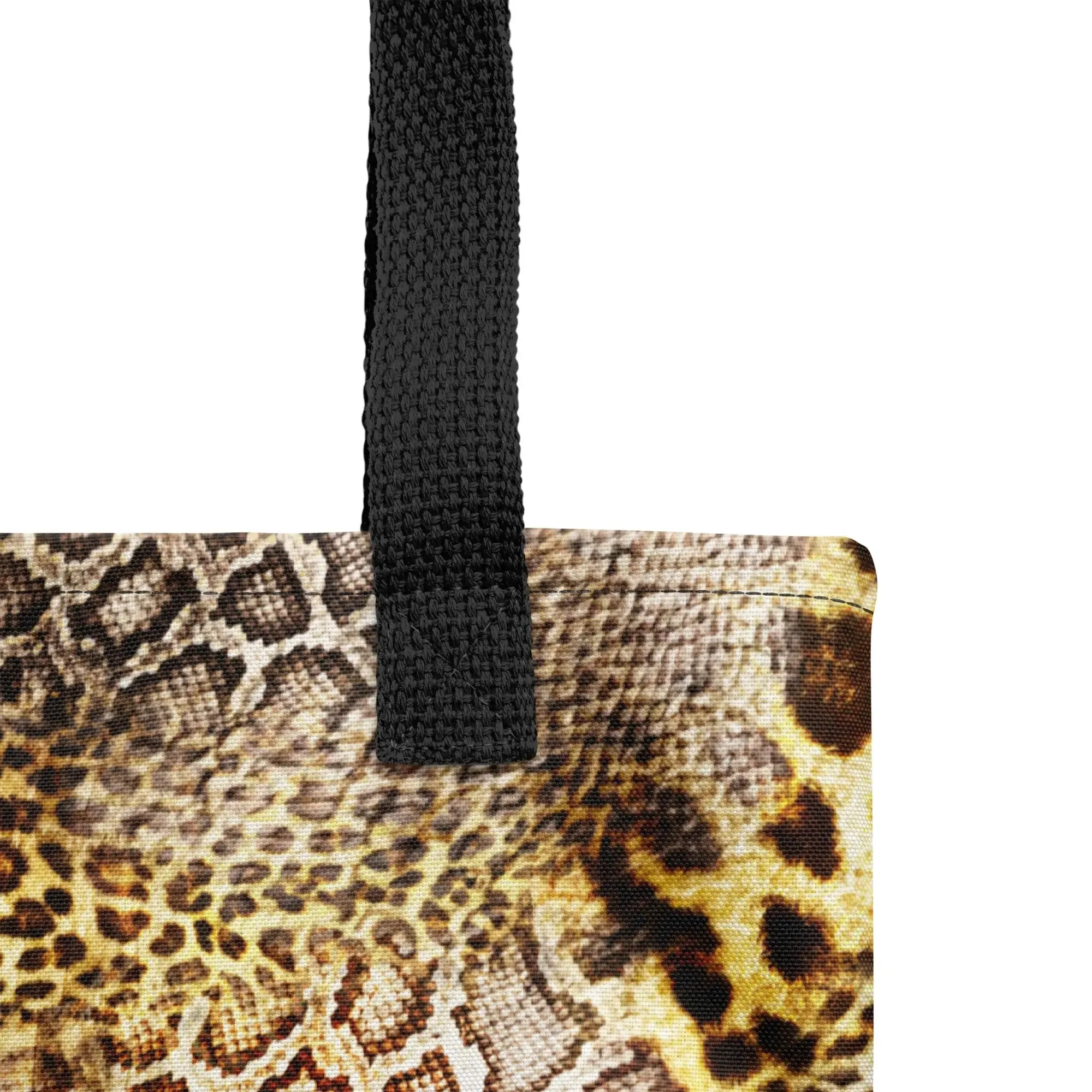 Leopard Python Tote bag