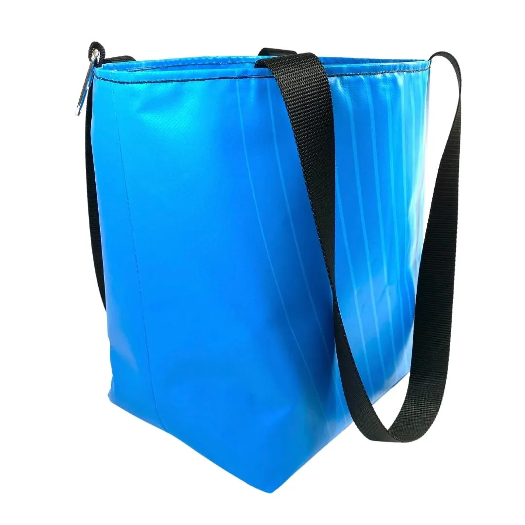 **Limited Release** Banner Tote Bag, Large: "Outrigger Blue"