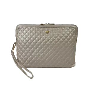Litt Makeup Case - Pearl Quilted
