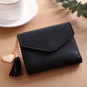 Long Wallet Women Purses Tassel Fashion Coin Purse Card Holder Wallet
