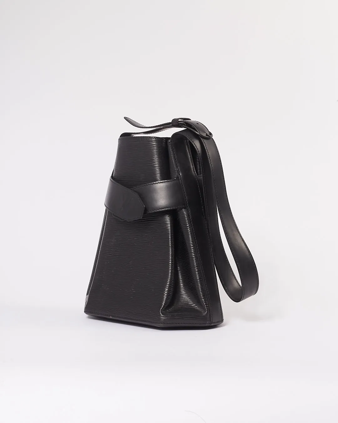 Louis Vuitton Black Epi Sac D'Epaule GM Shoulder Bag