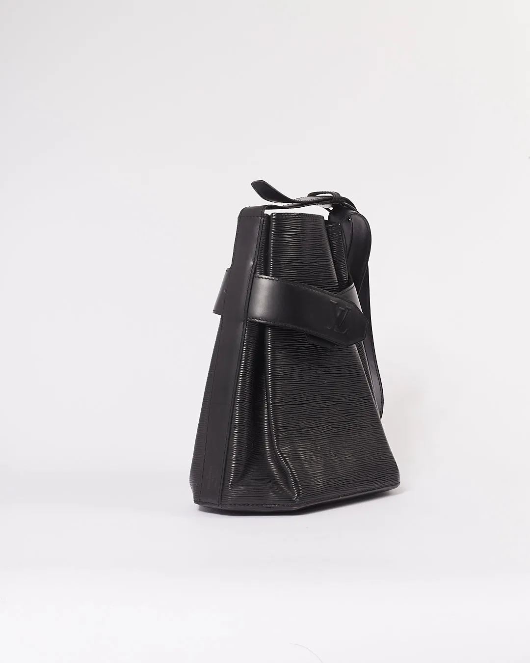 Louis Vuitton Black Epi Sac D'Epaule GM Shoulder Bag