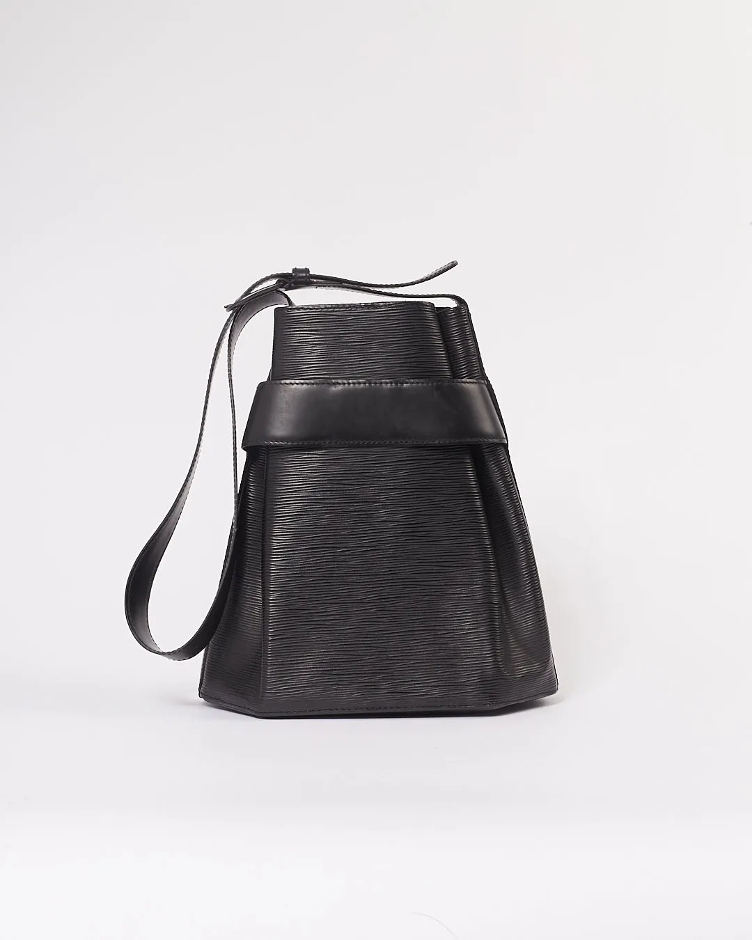 Louis Vuitton Black Epi Sac D'Epaule GM Shoulder Bag