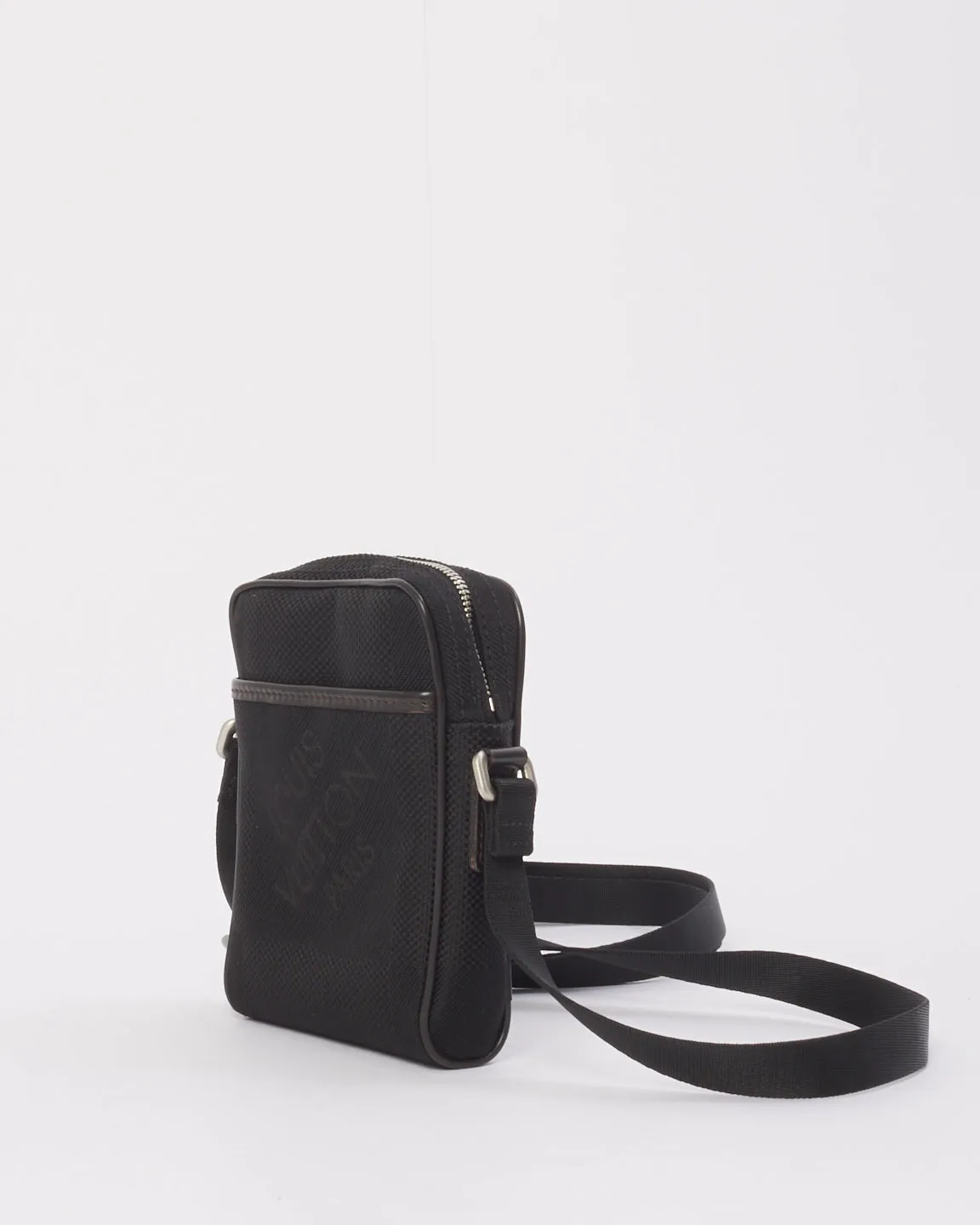 Louis Vuitton Black Fabric Citadin Mini Crossbody Bag
