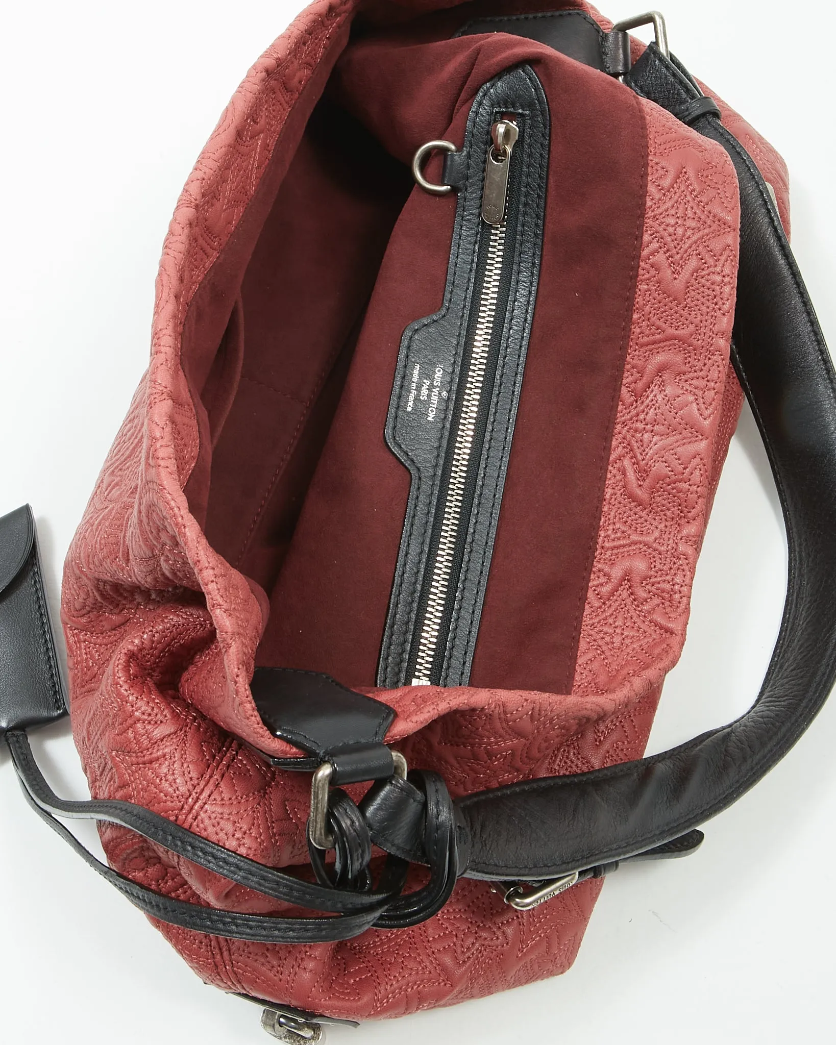 Louis Vuitton Burnt Rosewood Antheia Hobo PM Bag