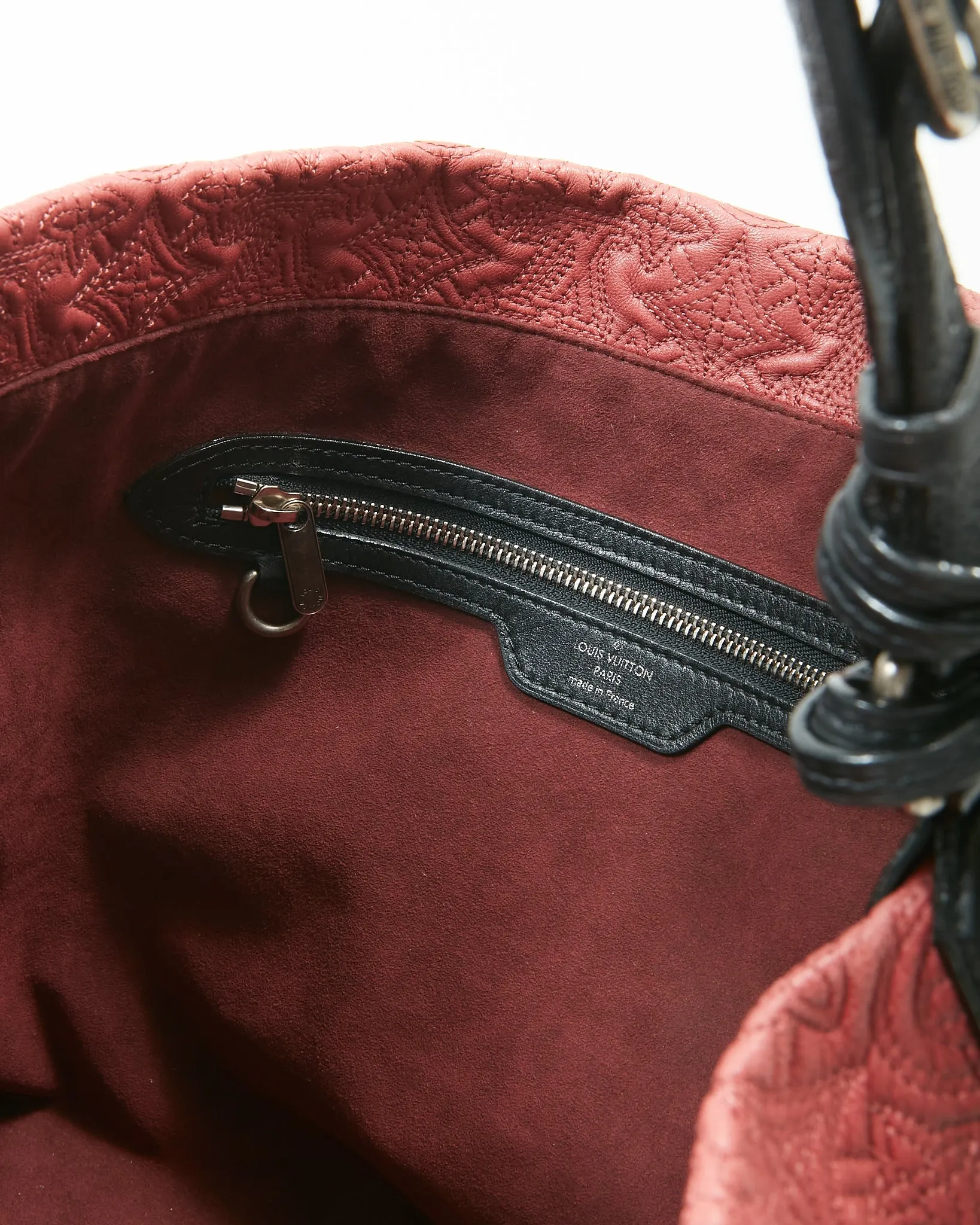 Louis Vuitton Burnt Rosewood Antheia Hobo PM Bag