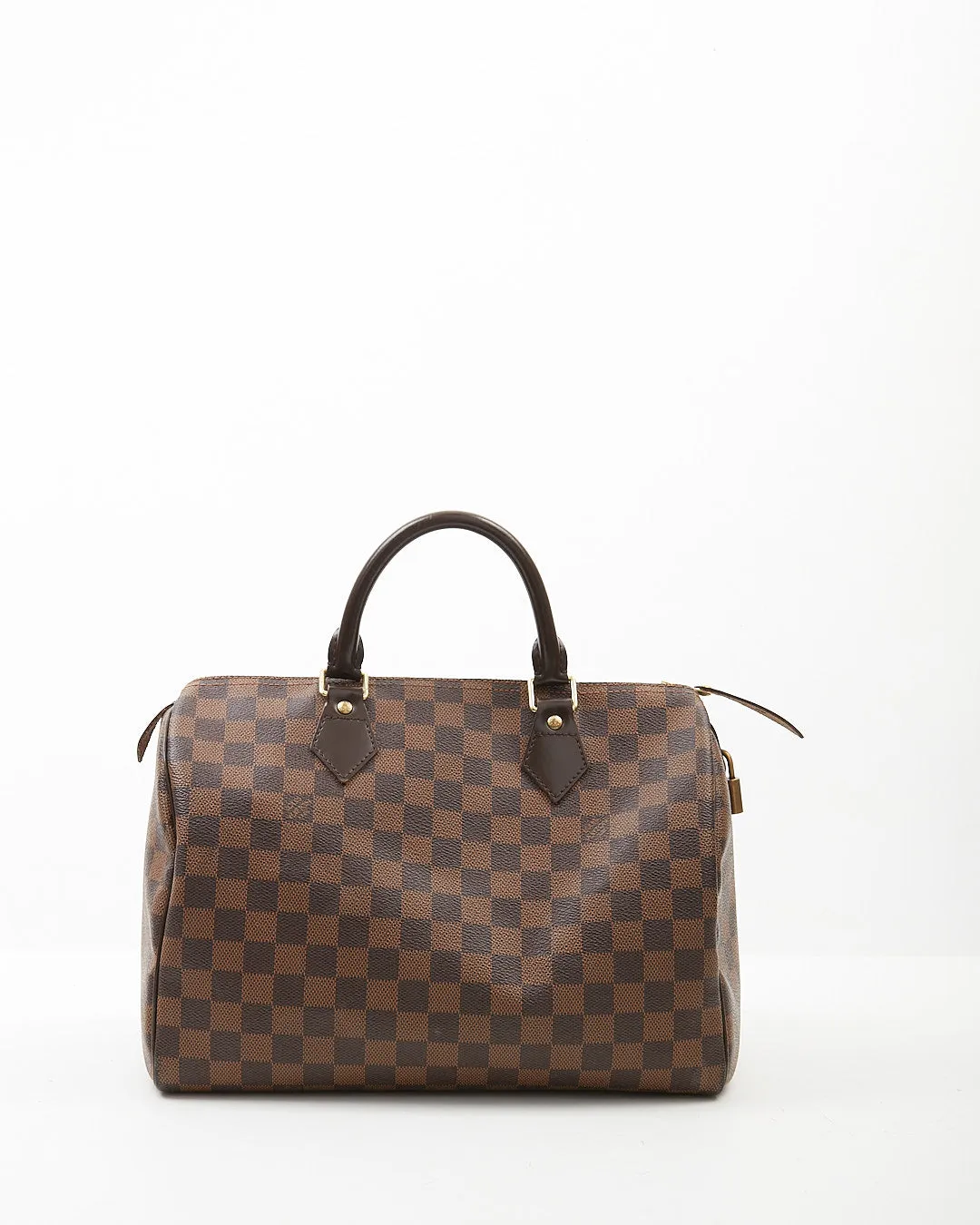 Louis Vuitton Damier Ebene Canvas Speedy 30 Bag