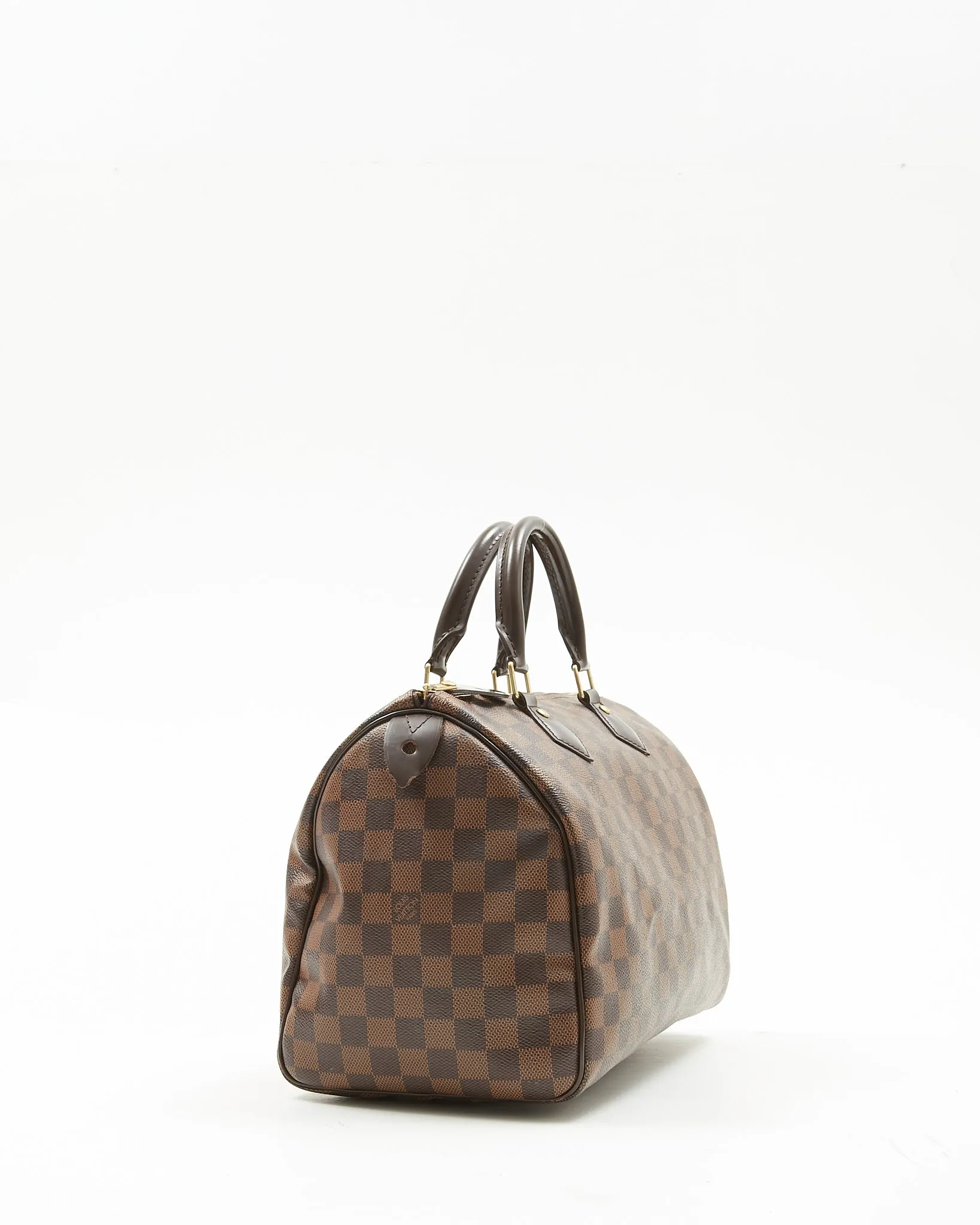 Louis Vuitton Damier Ebene Canvas Speedy 30 Bag