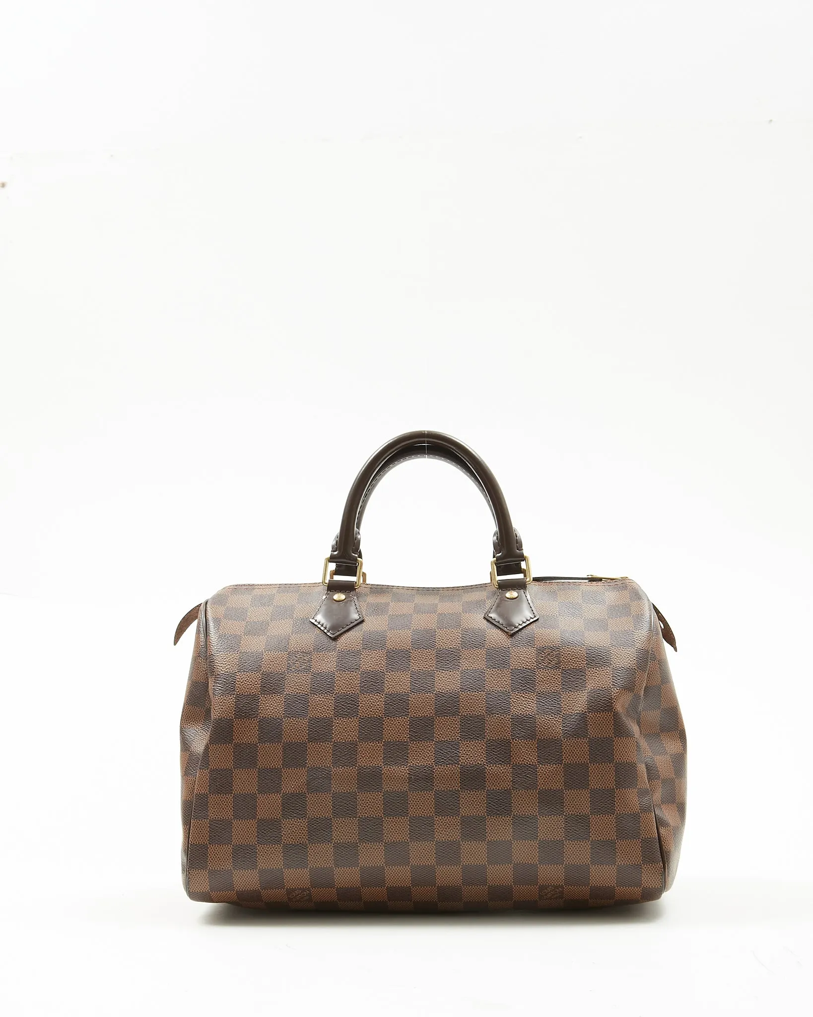 Louis Vuitton Damier Ebene Canvas Speedy 30 Bag