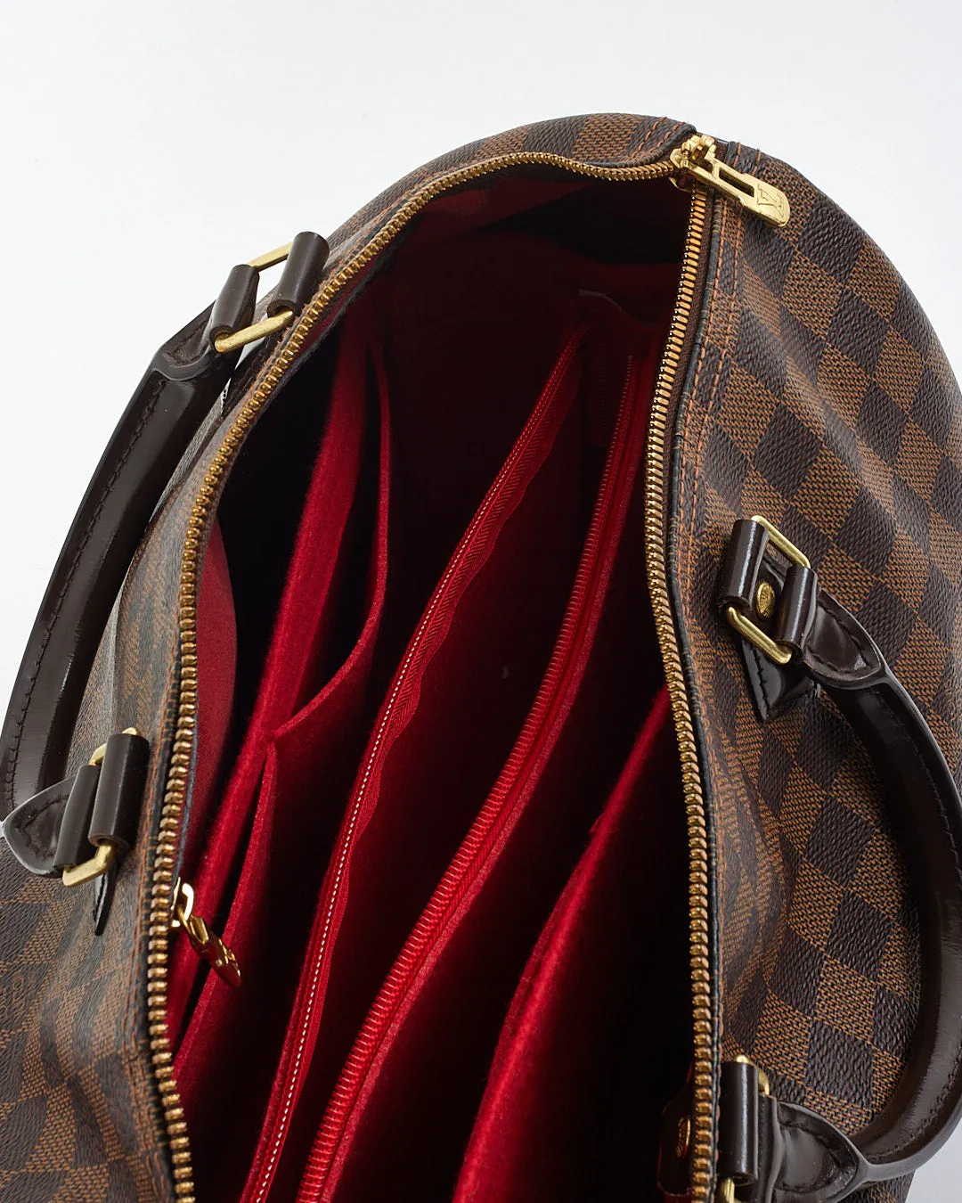 Louis Vuitton Damier Ebene Canvas Speedy Bandoulière 35
