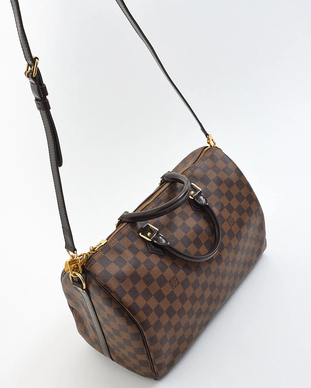 Louis Vuitton Damier Ebene Canvas Speedy Bandoulière 35