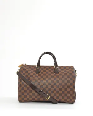 Louis Vuitton Damier Ebene Canvas Speedy Bandoulière 35