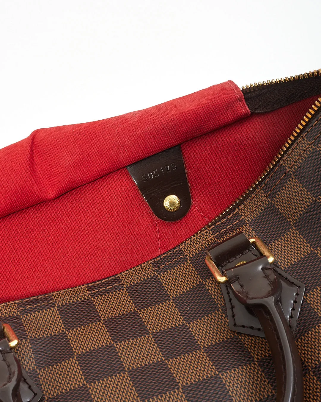 Louis Vuitton Damier Ebene Canvas Speedy Bandoulière 35