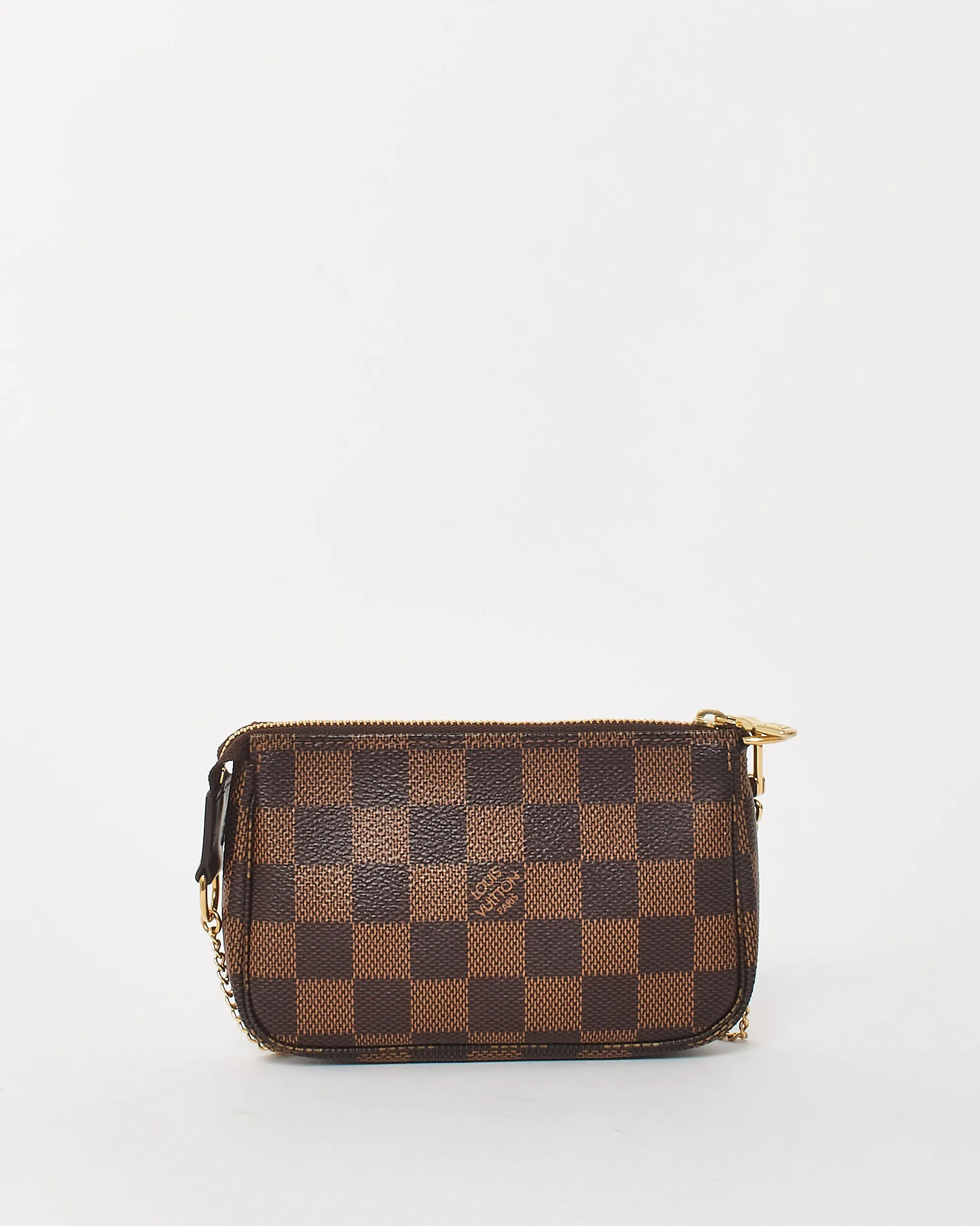 Louis Vuitton Damier Ebene Coated Canvas Mini Pochette Accessoires