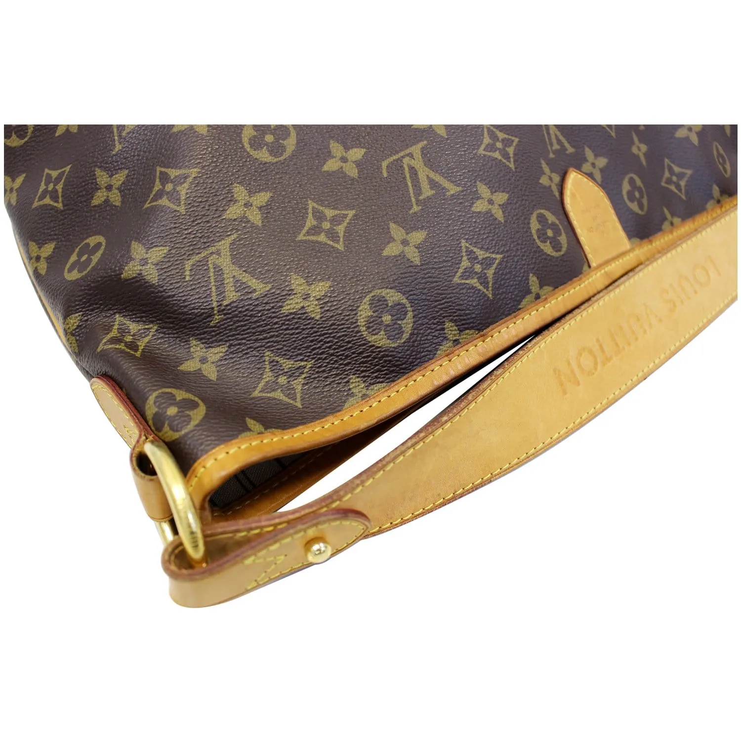 LOUIS VUITTON Delightful PM Monogram Canvas Shoulder Hobo Bag