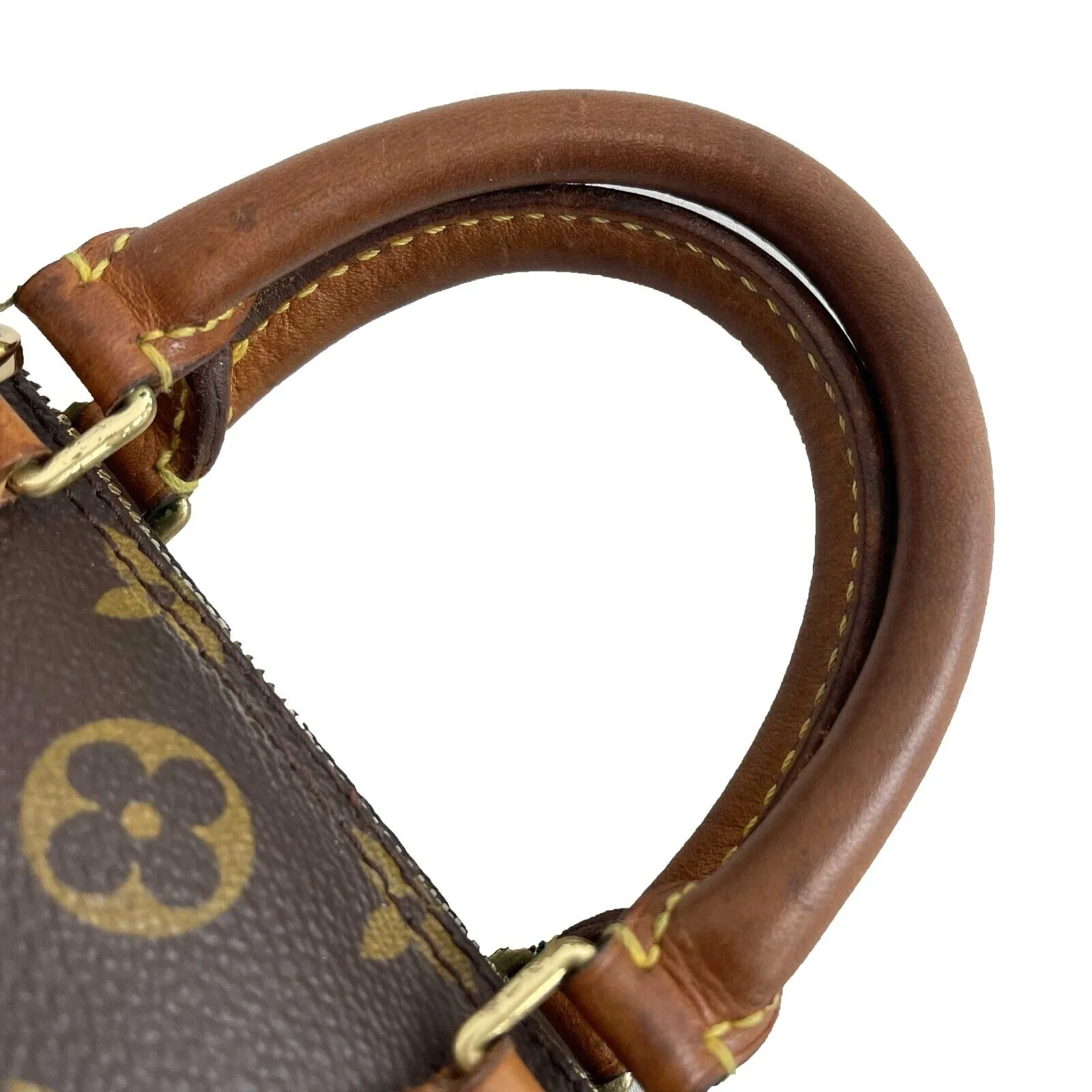 Louis Vuitton - Mini Speedy - Brown Monogram Top Handle Bag