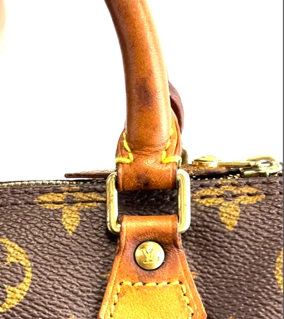 Louis Vuitton - Mini Speedy - Brown Monogram Top Handle Bag