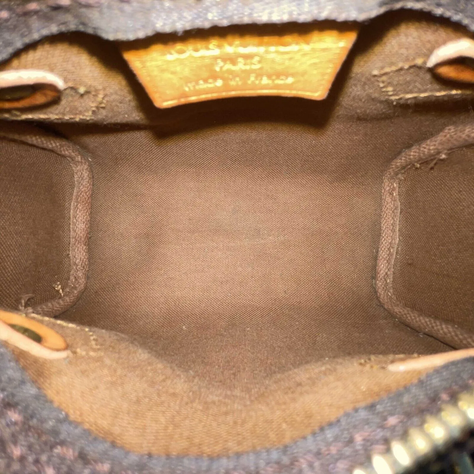 Louis Vuitton - Mini Speedy - Brown Monogram Top Handle Bag