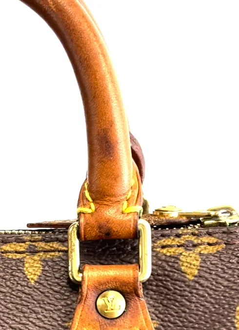 Louis Vuitton - Mini Speedy - Brown Monogram Top Handle Bag
