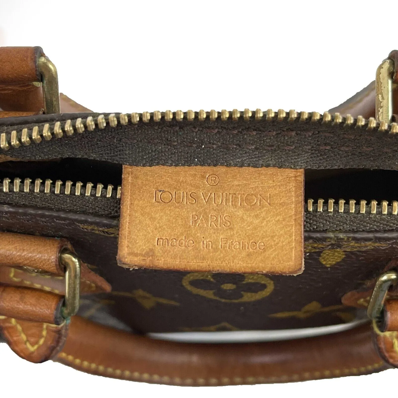 Louis Vuitton - Mini Speedy - Brown Monogram Top Handle Bag