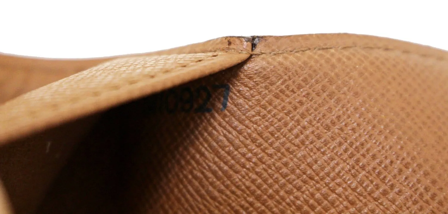LOUIS VUITTON Monogram Canvas Brown Agenda GM Day Planner Cover