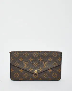Louis Vuitton Monogram Canvas Pochette Felicie Chain Bag