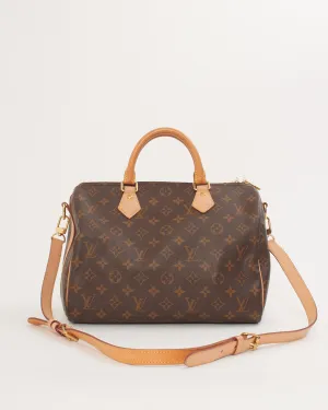 Louis Vuitton Monogram Canvas Speedy Bandoulière 30