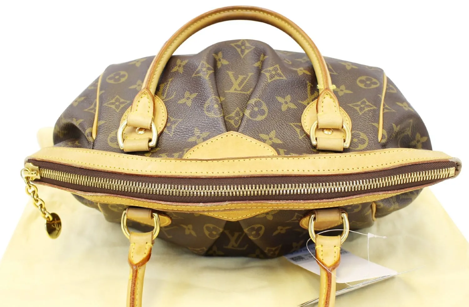 LOUIS VUITTON Monogram Canvas Tivoli PM Shoulder Handbag