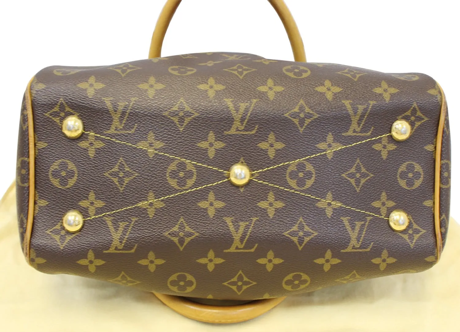 LOUIS VUITTON Monogram Canvas Tivoli PM Shoulder Handbag