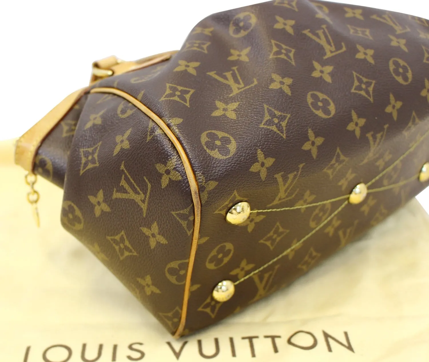 LOUIS VUITTON Monogram Canvas Tivoli PM Shoulder Handbag